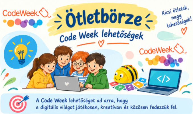 Ötletbörze  Code Week-re/  Kódolás Hetére